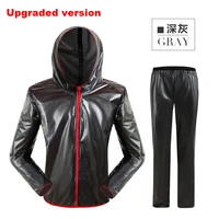 adults waterproof raincoat suit sports outdoor fishing rain jacket women upgraded unisex riding motorcycle rainwear 60yy016