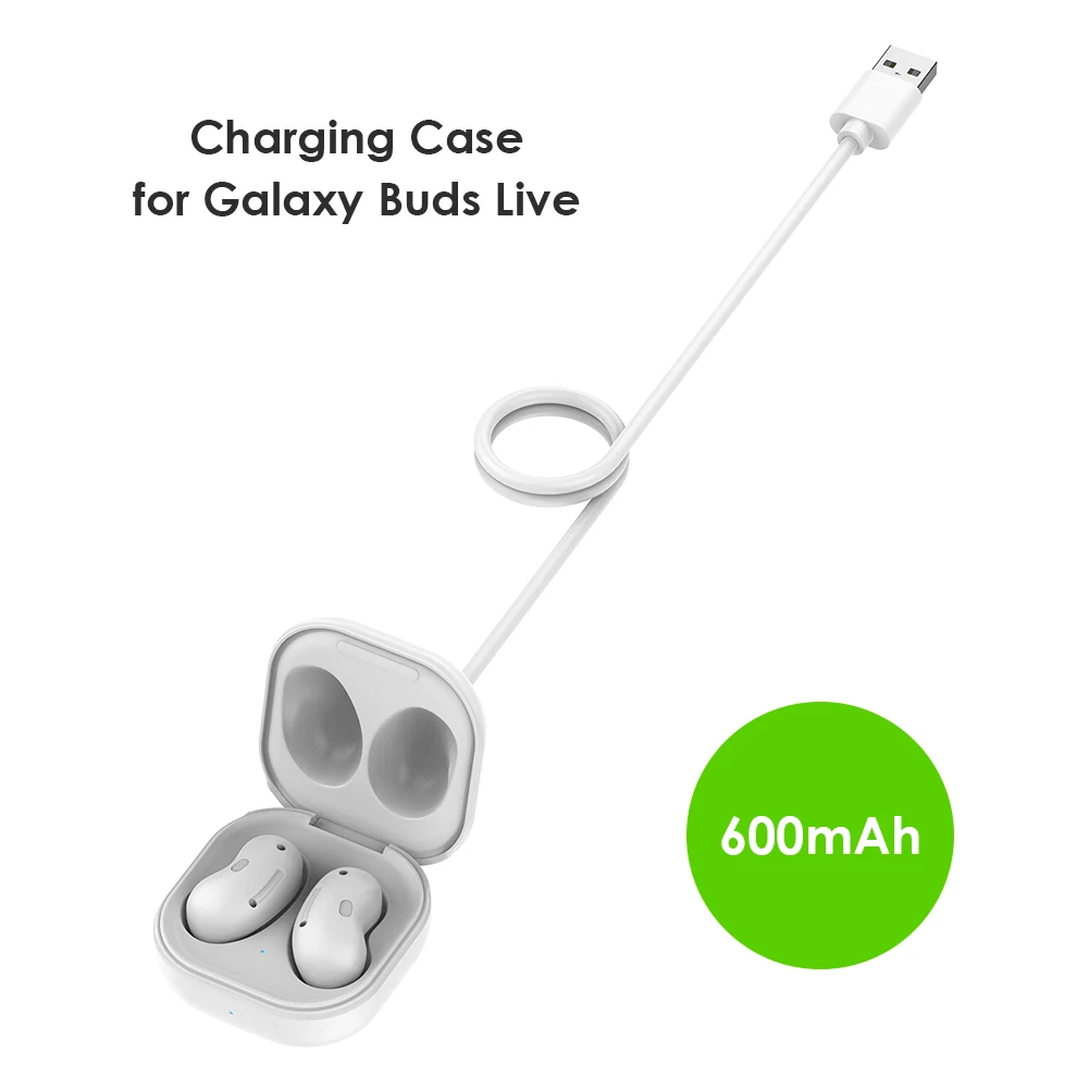 

Защитный чехол с зарядным USB-кабелем для наушников Galaxy Buds Live