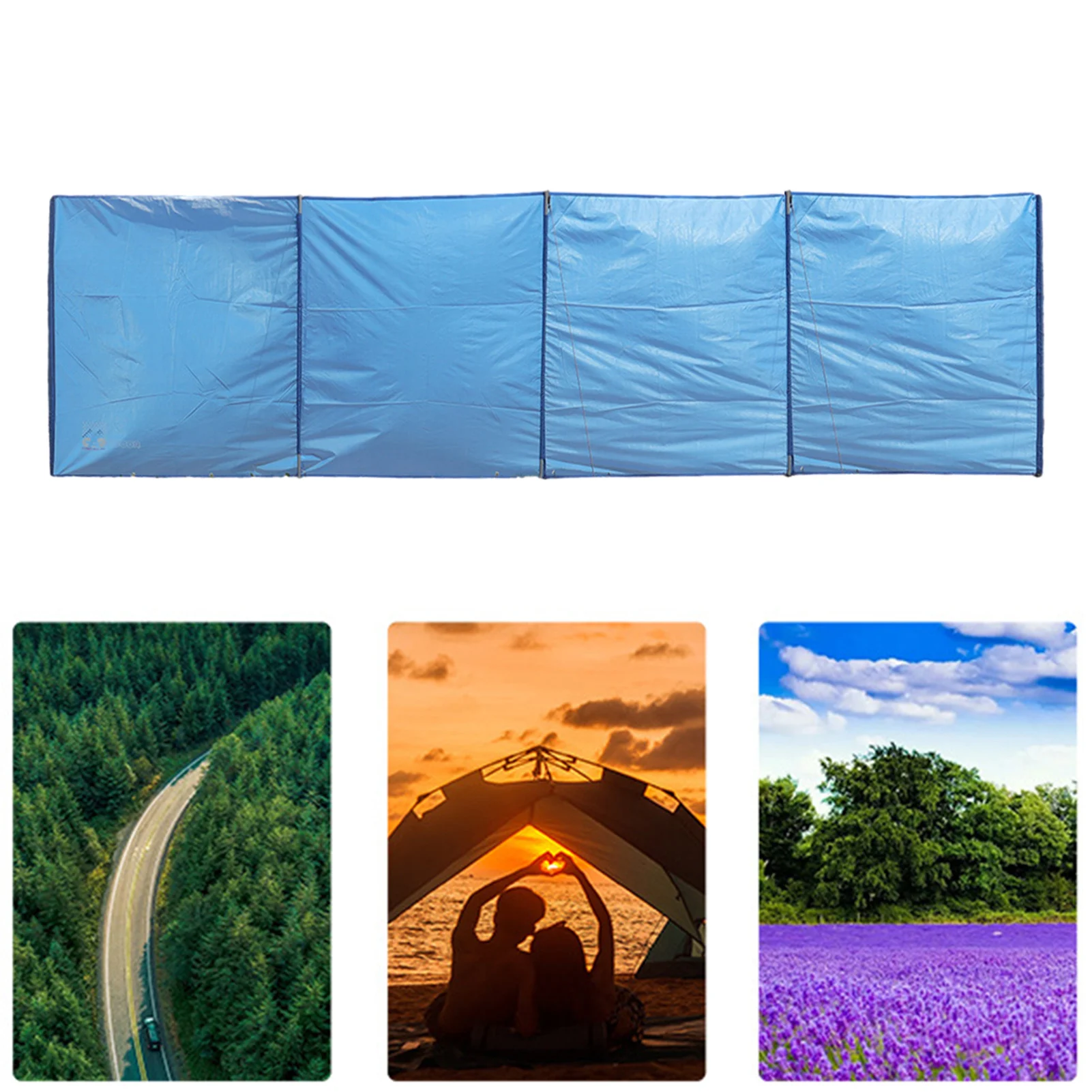 

Outdoor Tent Wind Screen Camping Camp Canopy Outdoor Screen Folding Ultra Light Wind Screen Tent Beach