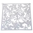 Мода 4 шт. бабочка птица цветок висит экран разделительная панель занавеска для комнаты домашний декор белый