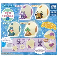 japan takara tomy pokeball pokemon egg shape capsule toy gashapon p3 pocket monster capsule toy gashapon collection