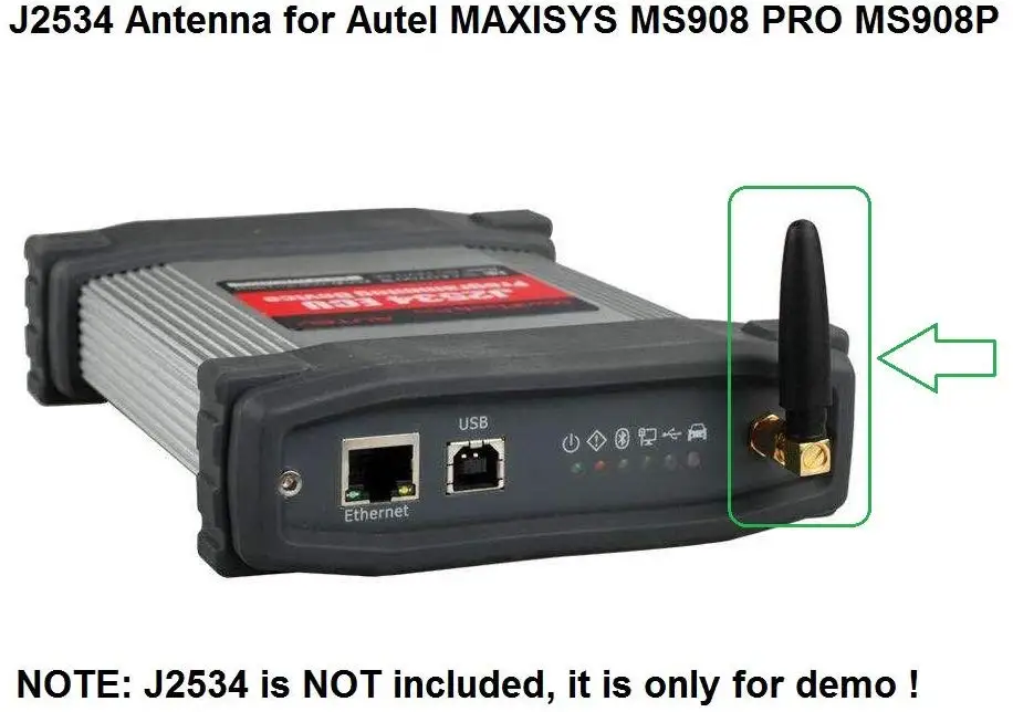 J2534 Antenna Replacement for Autel MaxiSys MS908 PRO MS908P ECU Programming Box MaxiFlash Pro | Diagnostic Tools