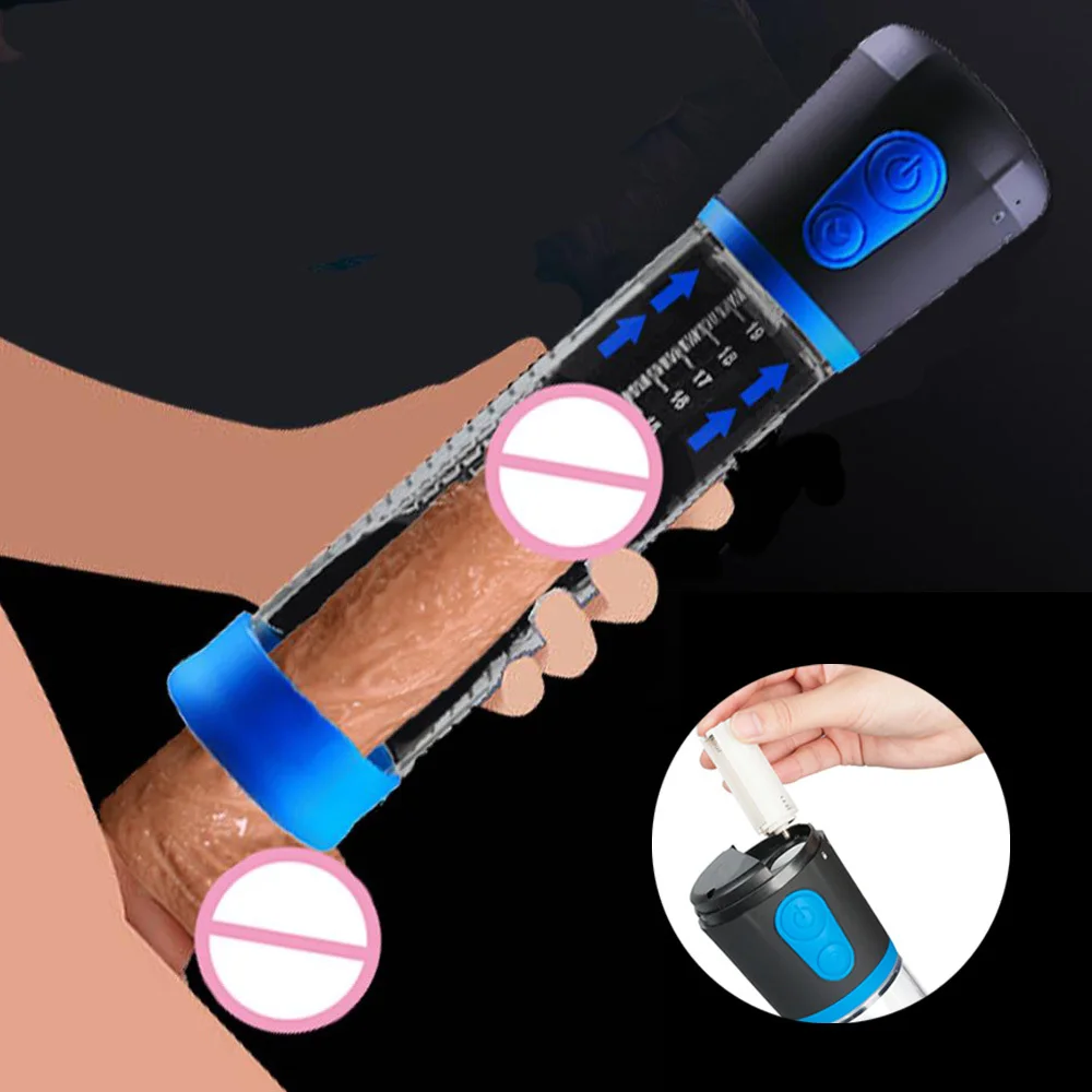 Электрический насос для пениса секс-игрушки мужчин Мужской - Цена: 4255.64