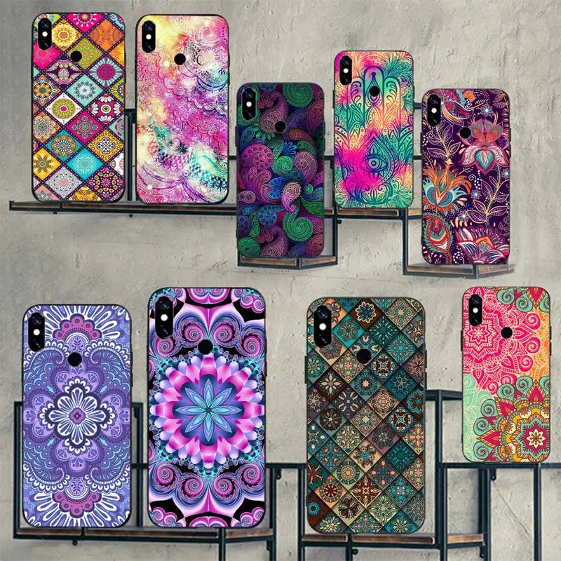 

Flower pattern design Phone Case For Xiaomi Redmi note 7 8 9 11 t s 10 A pro lite funda shell coque cover