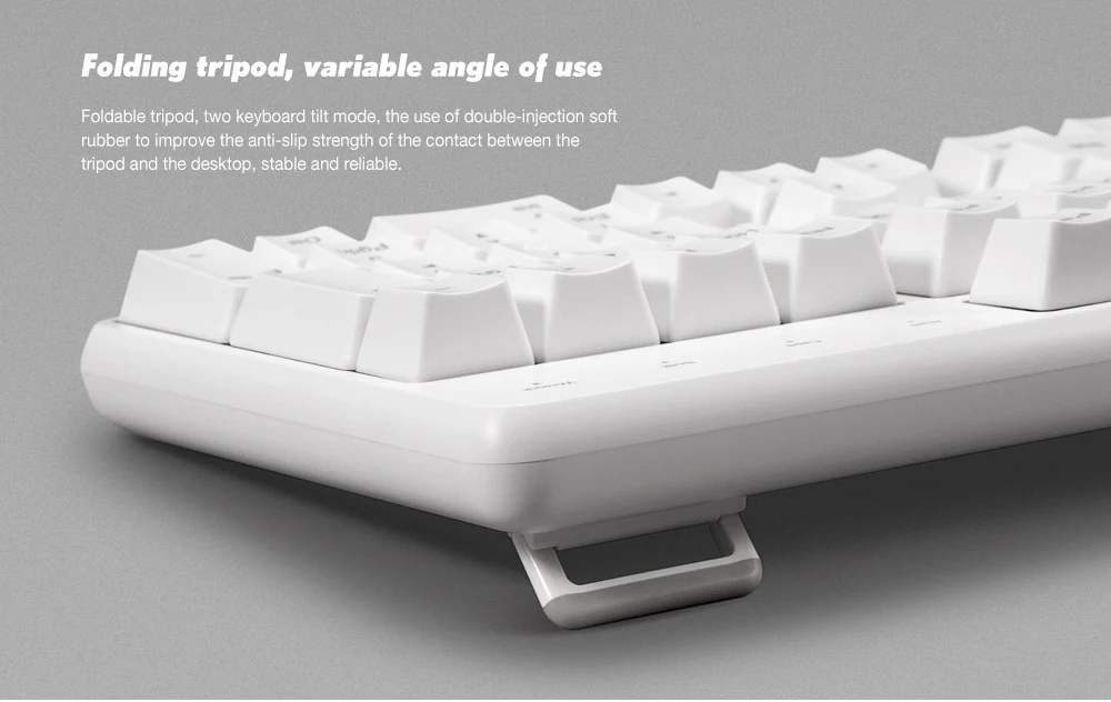 Xiaomi Yuemi MK03C TTC гибридный Вал 104 клавиш механическая клавиатура USB Проводная 12 мультимедийных кнопок клавиатура для ПК Mac OS