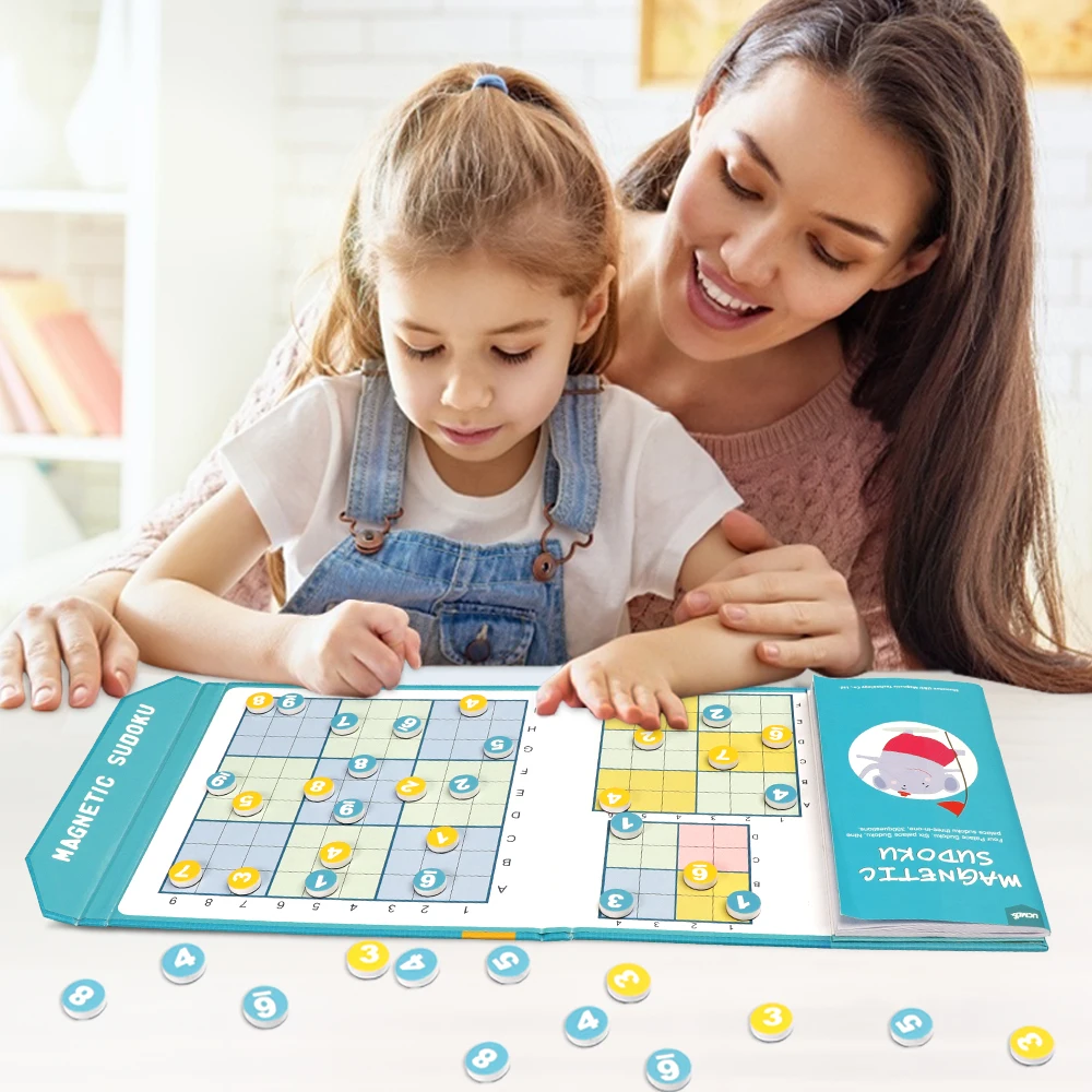 Доска-пазл Sudoku шахматная игра Математическая головоломка цифровая игрушка для
