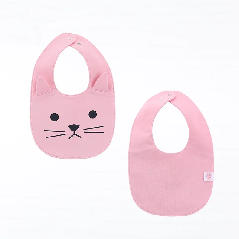 Слюнявчик из 100% хлопка для новорожденных с мультяшным дизайном | Детская одежда и