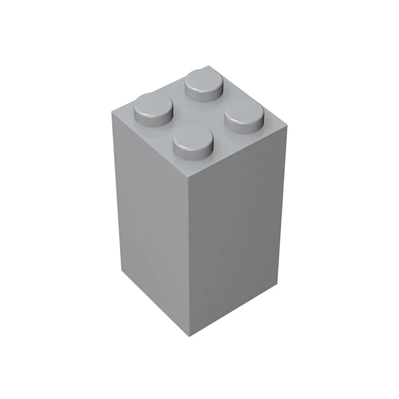 Кубики MOC 10 шт. сборные детали 30145 кирпич 2x2x3 для строительных блоков сделай сам