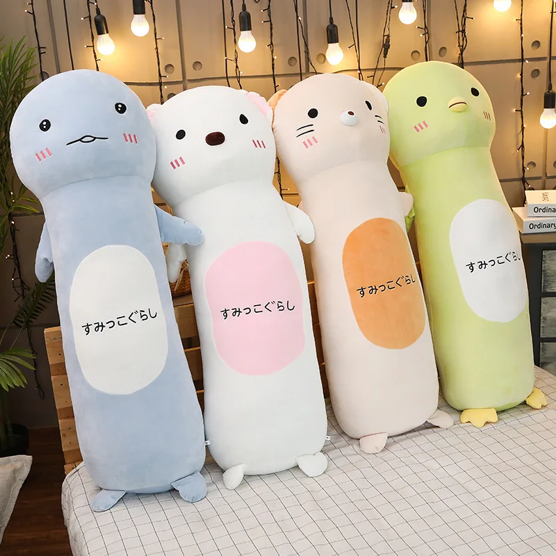 

Japanese Corner Creature cartoon pillow bed backrest high quality pregnant woman holding sleeping leg strip pillow sweet gift