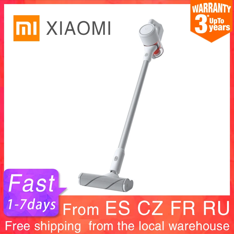 XIAOMI MIJIA ручной пылесос для дома автомобиля бытовой беспроводной подметания 23000Pa Циклон всасывания многофункциональная расческа