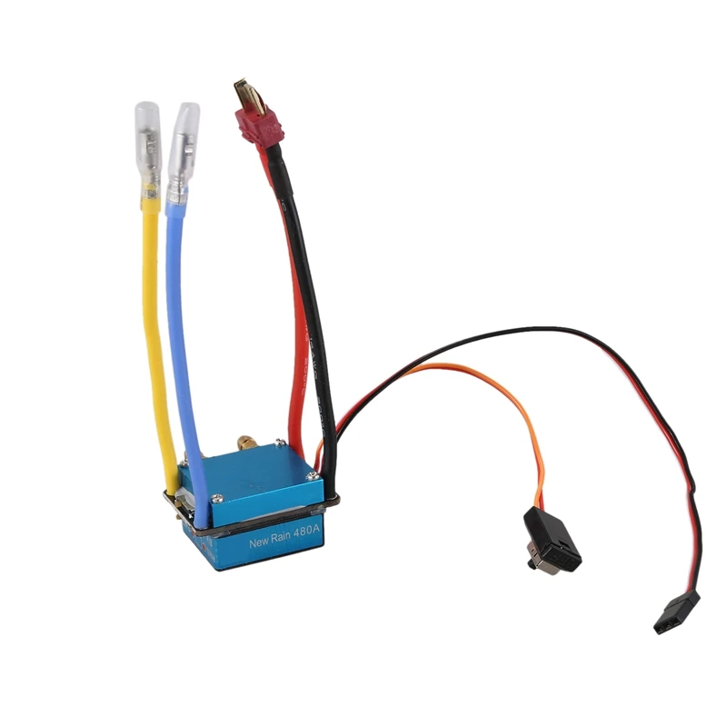 RC ESC 480A почищенный Скорость контроллер с двойным режимом регулятор ленточного