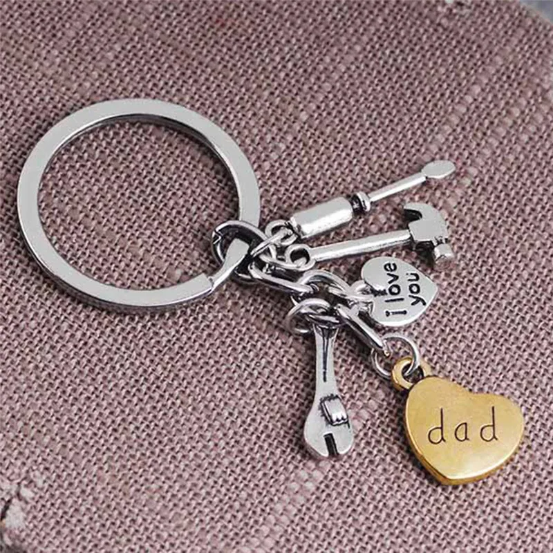 Отца матери дочери и сына Father's Day ручной инструмент сумка подвеска брелок для