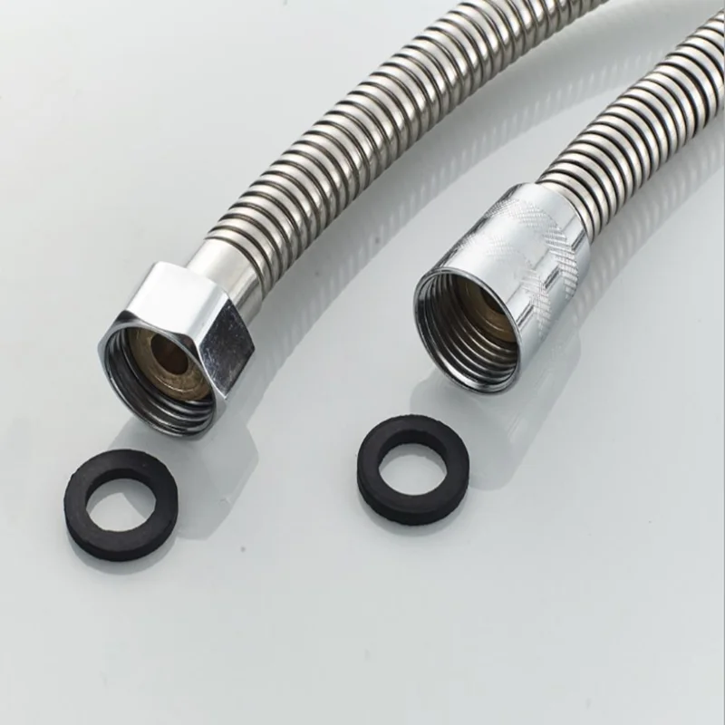 

JYSNWY plumbing toilet shower hose 1.5m pipeairbrush tubeStainless steel hoseSXC025