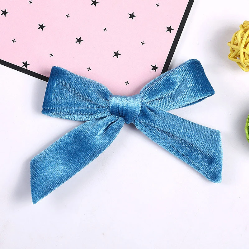 Детская повязка на голову для маленьких девочек бархатные головные повязки с