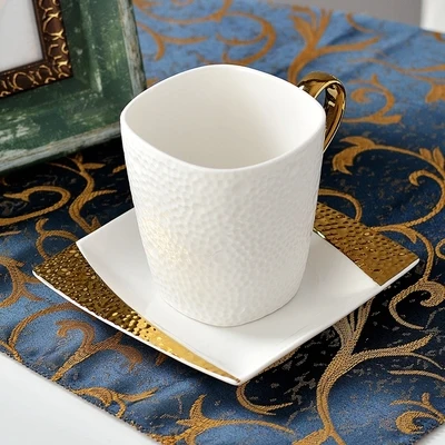 Jane Европейская кофейная чашка 350 мл блюдца керамическая для послеобеденного чая