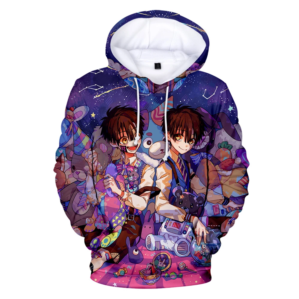 

Toilet-bound Hanako-kun Men Women 3D Print Hoodies Sweatshirt Harajuku Pattern Autumn Pullovers Clothes