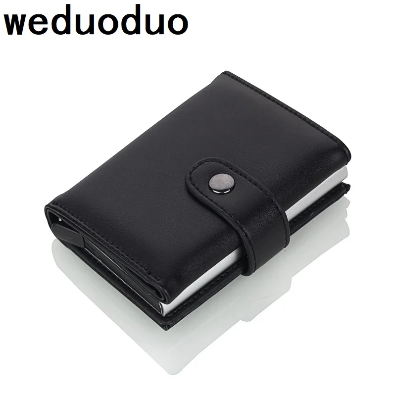 Weduoduo 2019 Высокое качество PU кожаный держатель для кредитных карт RFID Карт новый
