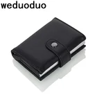 Weduoduo 2019 Высокое качество PU кожаный держатель для кредитных карт RFID держатель для Карт RFID новый дизайн чехлы для банковских карт карман для визиток