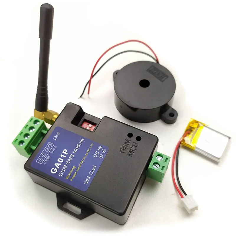 Система сигнализации MOOL GA01P Mini GSM с SMS уведомлениями аккумуляторная батарея для
