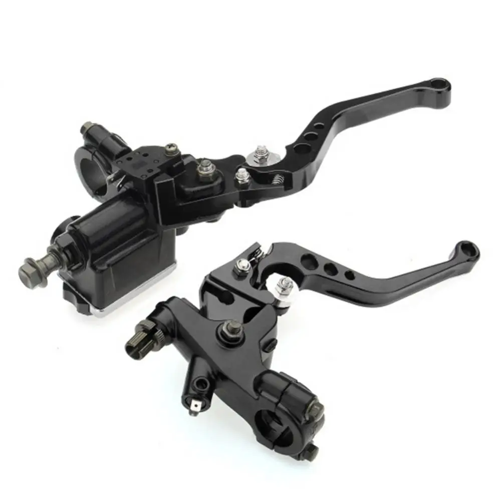 

60% Hot Sale 1 Pair Metal Motorcycle Hydraulic Brake Master Cylinder Clutch Reservoir Levers
