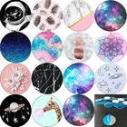 Магнитный автомобильный держатель для телефона, универсальный, с мраморным рисунком