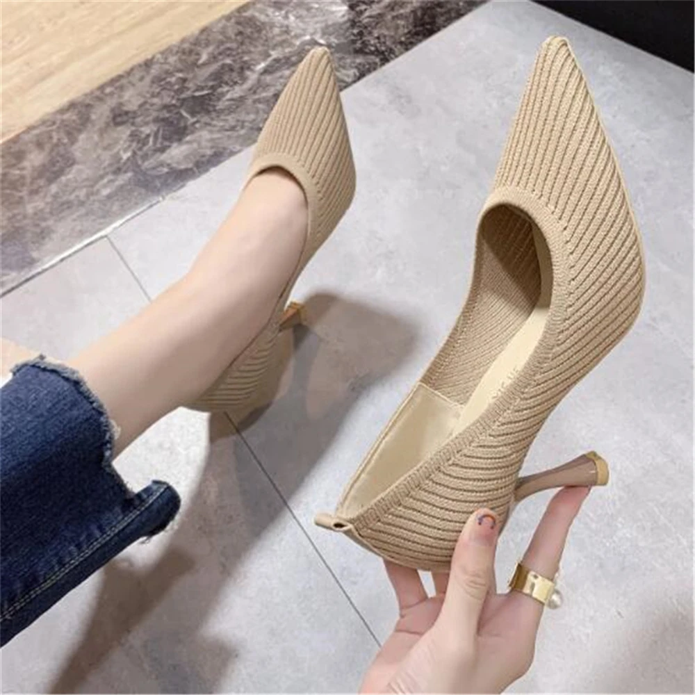 Новинка женские открытые туфли лодочки на каблуке Chaussures Pour Femmes милая обувь