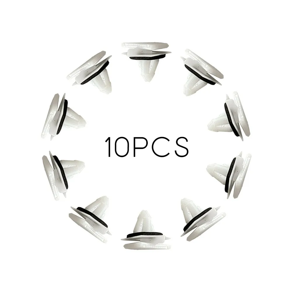 

10 X Rocker Panel Molding Retainer Wheel Flare Clip W Sealer For Ford Interior Accessories Auto Fastener Clips