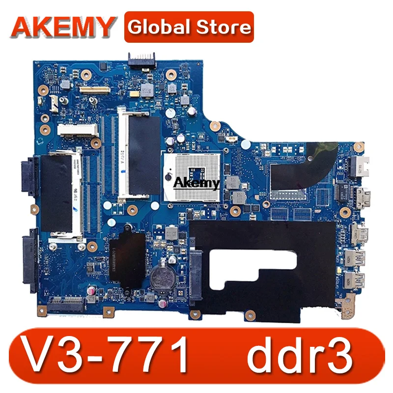 

Для For Acer Aspire V3-771 V3-771G материнская плата для ноутбуков ПК NB. RYR11.001 NBRYR11001 VA70/VG70 E1-771 69N0VM11A01 PGA989 ddr3