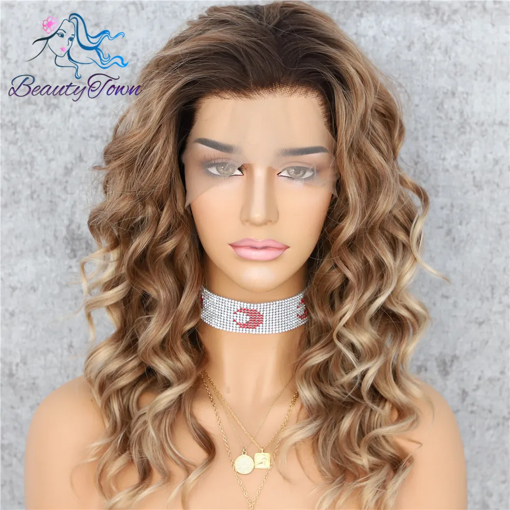 Светильник beauty Town, розовый, короткие, термостойкие волосы, красота, блоггер, королева, повседневный макияж, синтетические парики на кружеве для свадебной вечеринки