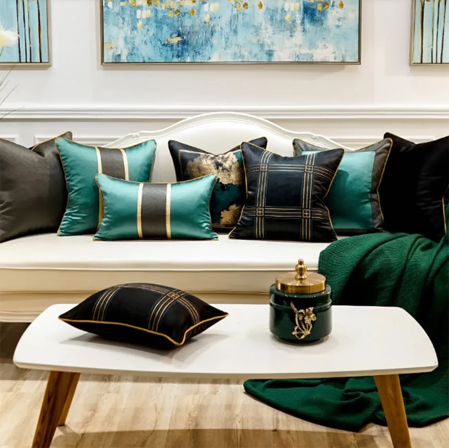 Винтажная элегантная Восточная Подушка/almofadas чехол современный геометрический