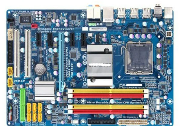 

GA-EP45-UD3L original motherboard LGA 775 DDR2 EP45-UD3L boards p45 used Desktop Motherboard