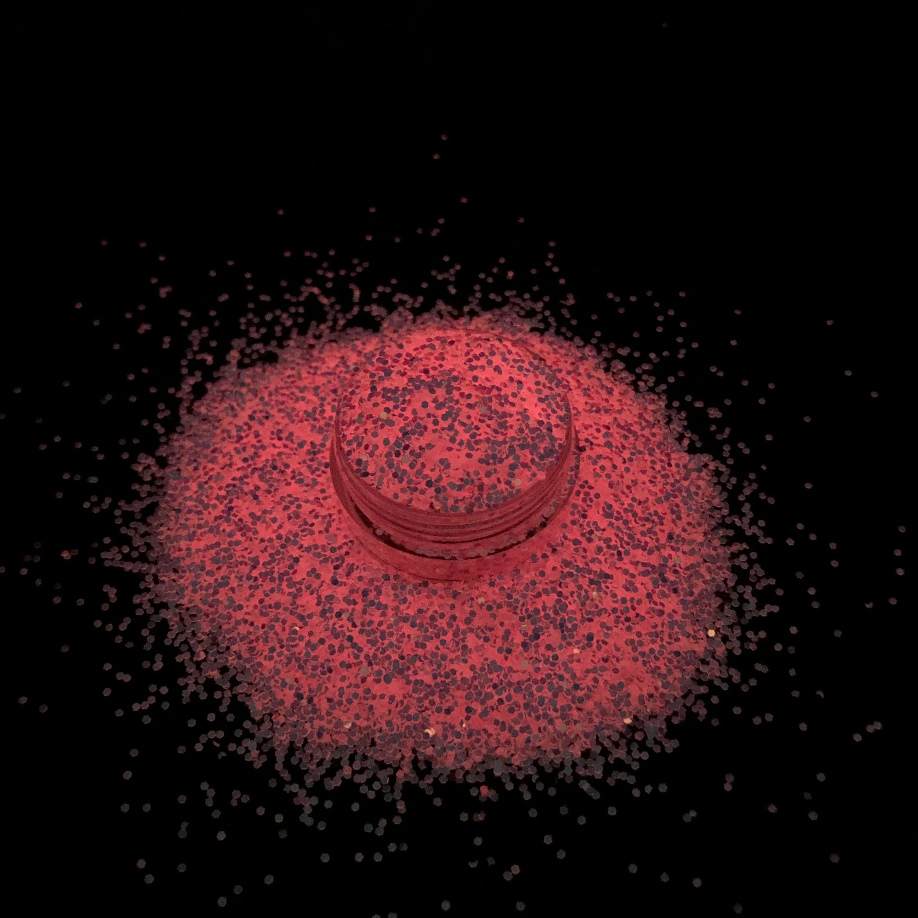 Светящиеся в темноте переливчатая Радуга ногтей искусство блестки наконец то