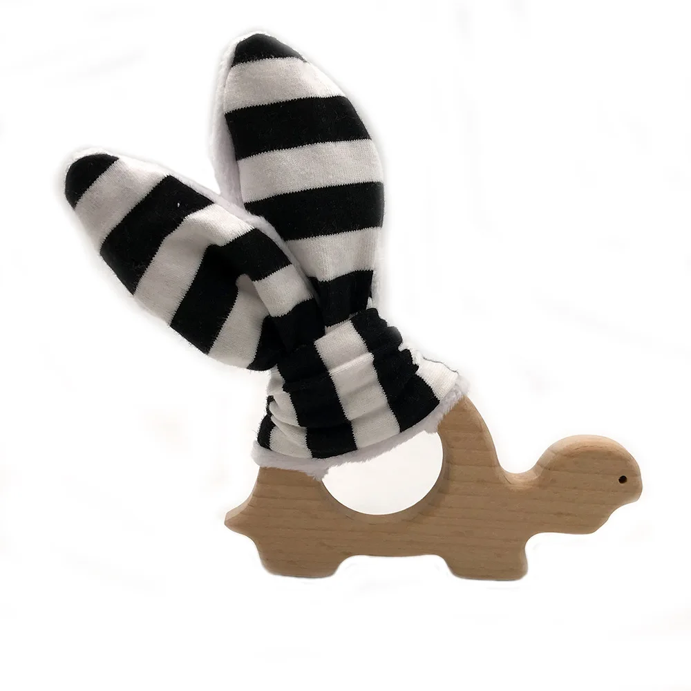 Imebaby Baby Products Gritting Cartoon Animal Molar Stick Teether Toy Rodent Wooden Blanks | Мать и ребенок