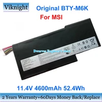 genuine bty m6k battery for msi gf63 8rc series gs63vr 7rg stealth pro gs63vr 7rg 005 w663 btym6k ms 16k3 laptop battery 4600mah