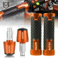 78 22mm handlebar grips end motorcycle cnc for 125exc 2009 2016 125 exc 2010 2011 2012 2013 2014 2015 handle bar cap end plug