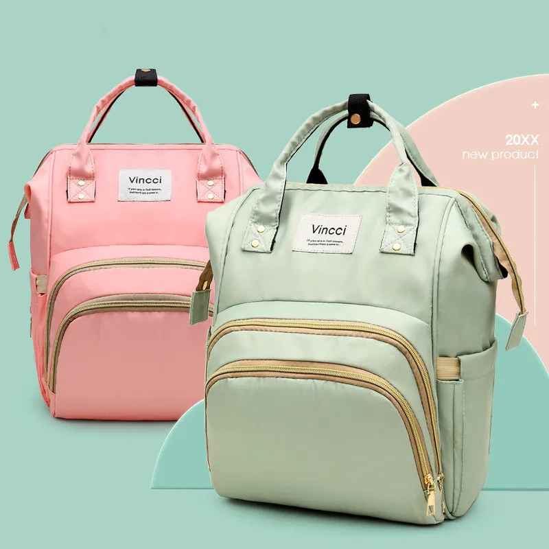 

Fashion Mummy Bag Pregnant Women Diaper Bag Baby Care Bottle Diaper Bag Large Capacity Diaper Bag Ladies Travel Backpack