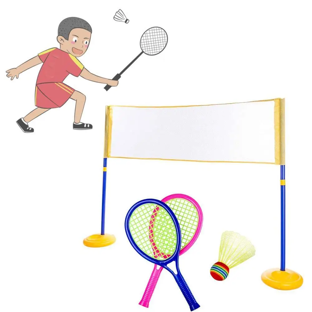 1 комплект детский карбоновый ракеток для бадминтона двойное игровое