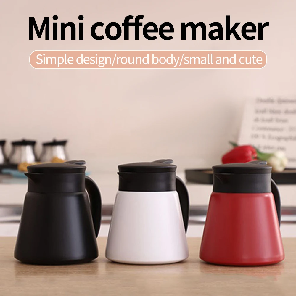 

880 мл Нержавеющая сталь Кофе горшок изоляцией из нержавеющей стали бутылки Кофе чайник изоляции Кофе горшок кувшин для дома кувшин для моло...