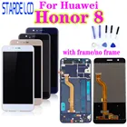Для Huawei Honor 8, ЖК-дисплей, сенсорный экран, дигитайзер, Honor 8, ЖК-дисплей с рамкой, FRD-L19, замена