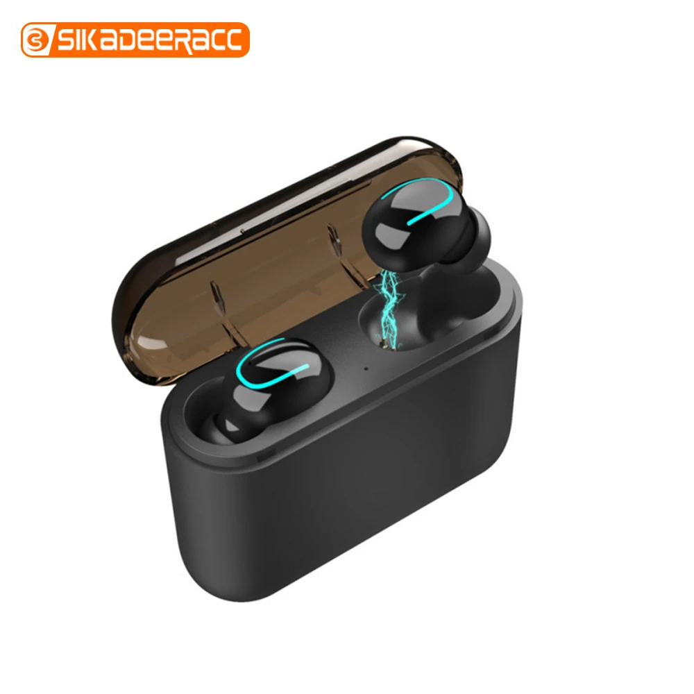 TWS беспроводные bluetooth наушники с защитой от пота в ухо стерео игровые гарнитуры