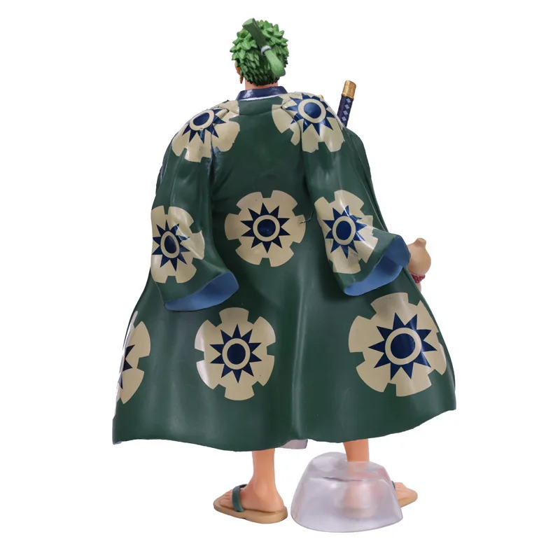 

One Piece Roronoa Zoro Kimono Version PVC Collectible Figure Anime Brinquedo Model Toy