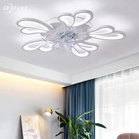 modern ceiling fan with led light bedroom dining room living room light torch ceiling fans light