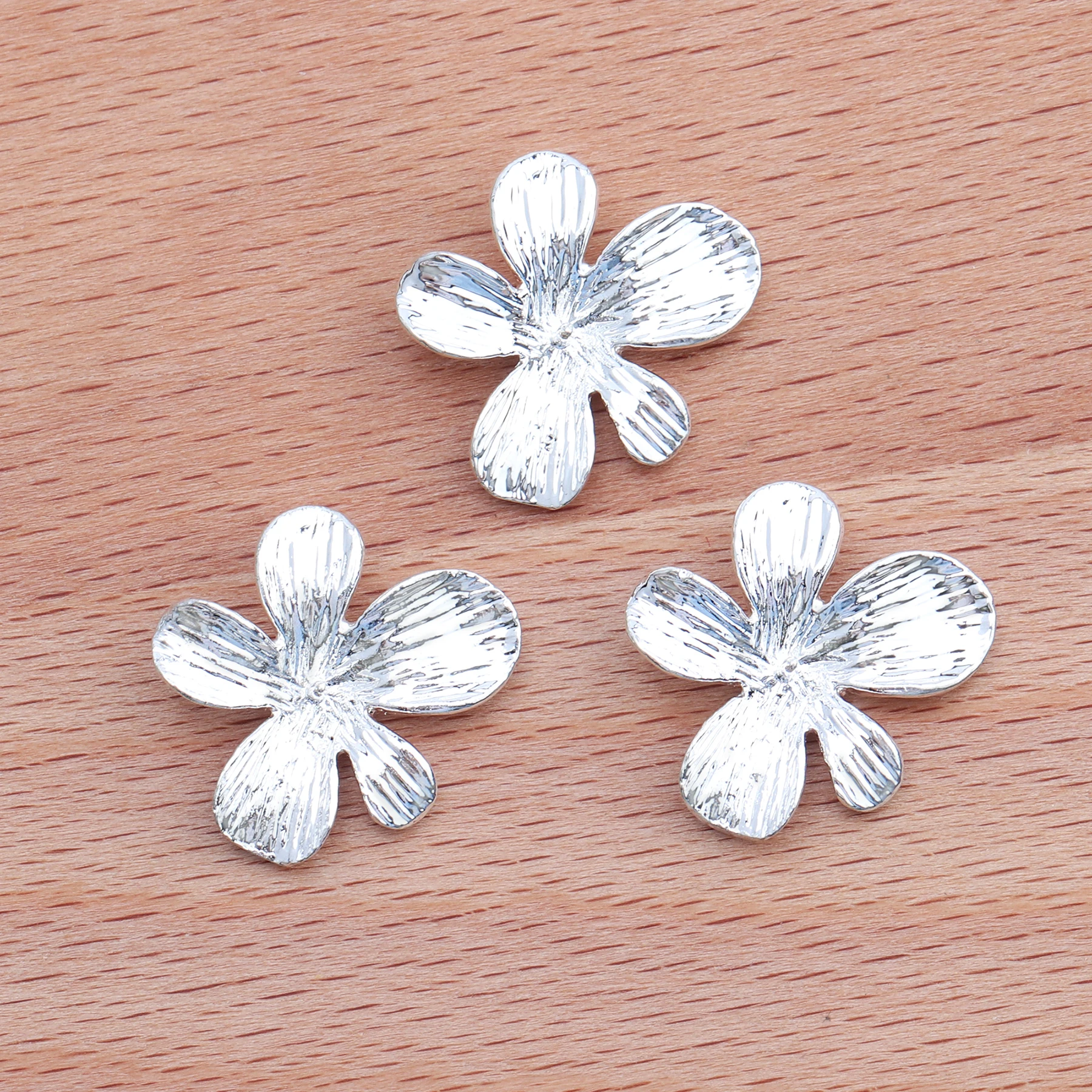 GUFEATHER M336, ювелирные аксессуары, 18k позолоченный, diy кулон, форма цветка, ручная работа, diy серьги, изготовление ювелирных изделий, 10 шт./партия