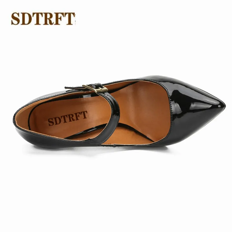 SDTRFT/вечерние туфли-лодочки для танцев обувь из лакированной кожи женские туфли