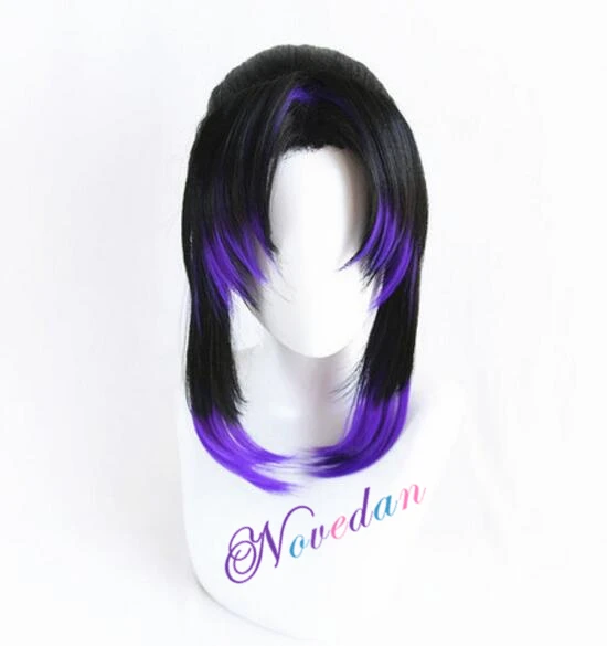 Wig 5 Аниме Костюм демон слэйер Косплей танджиру камадо Косплей Костюм киметсу нет яйба мужские кимоно костюм на Хэллоуин - Цвет: Wig 5