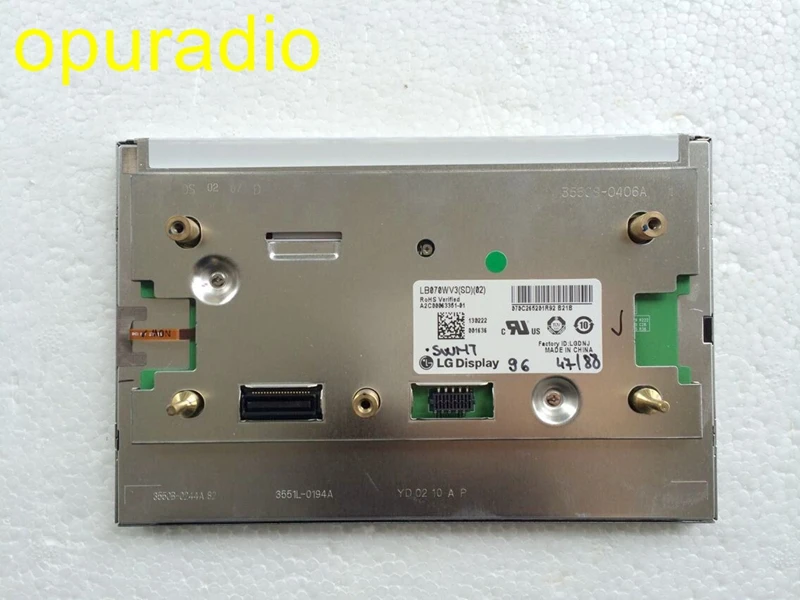 Новый оригинальный 7 &quotЖК-дисплей LB070WV3(SD)(02) LB070WV3-SD02 экран для Mercedes Ben NTG4.5 W204 E260