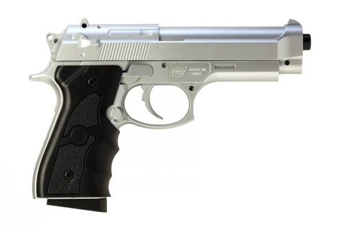 Пневматический пистолет Galaxy Beretta M92 Silver spring (G.052S) |