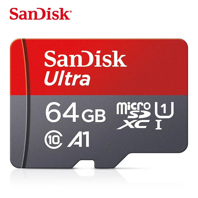Карта памяти Sandisk, оригинальная флеш-карта 16 ГБ 32 ГБ 64 ГБ 128 ГБ SDXC SDHC Micro SD TF-карта, карта памяти, бесплатная доставка - изображение