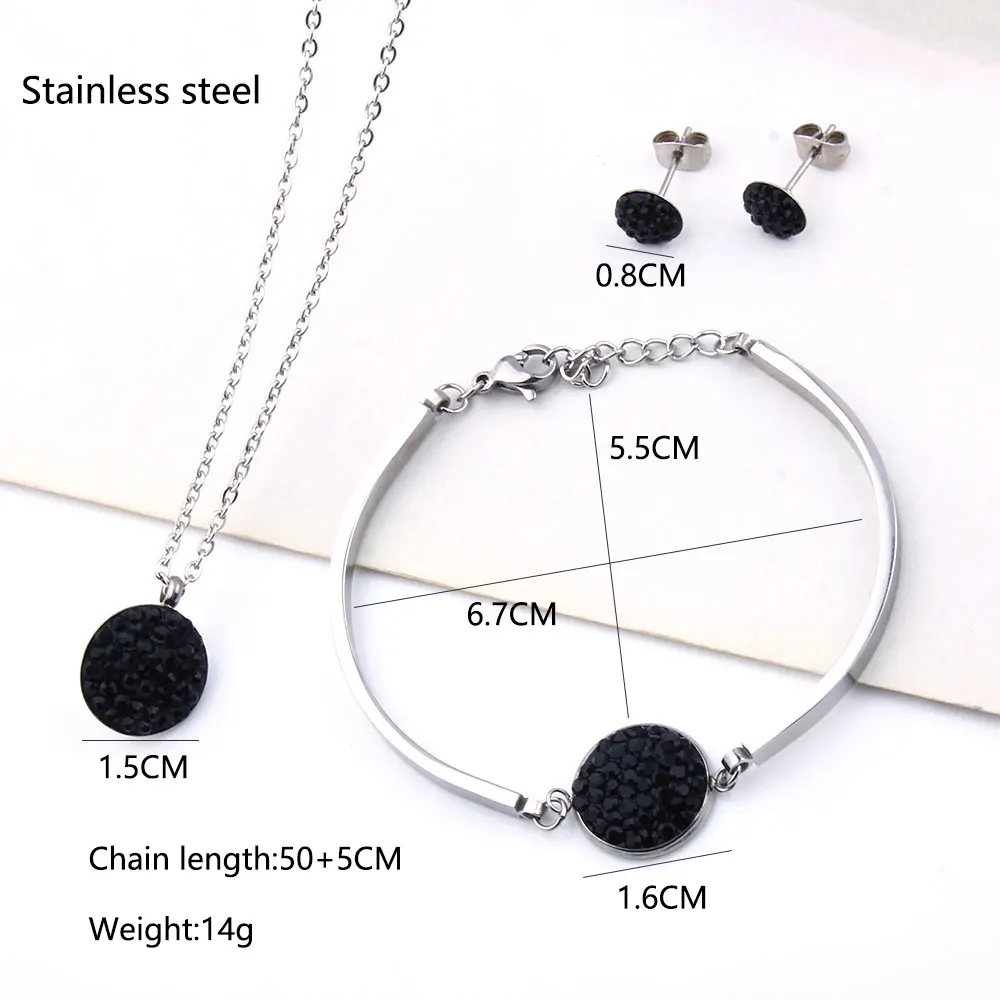 Ювелирные изделия из нержавеющей стали OUFEI Свадебные наборы африканских бусин |