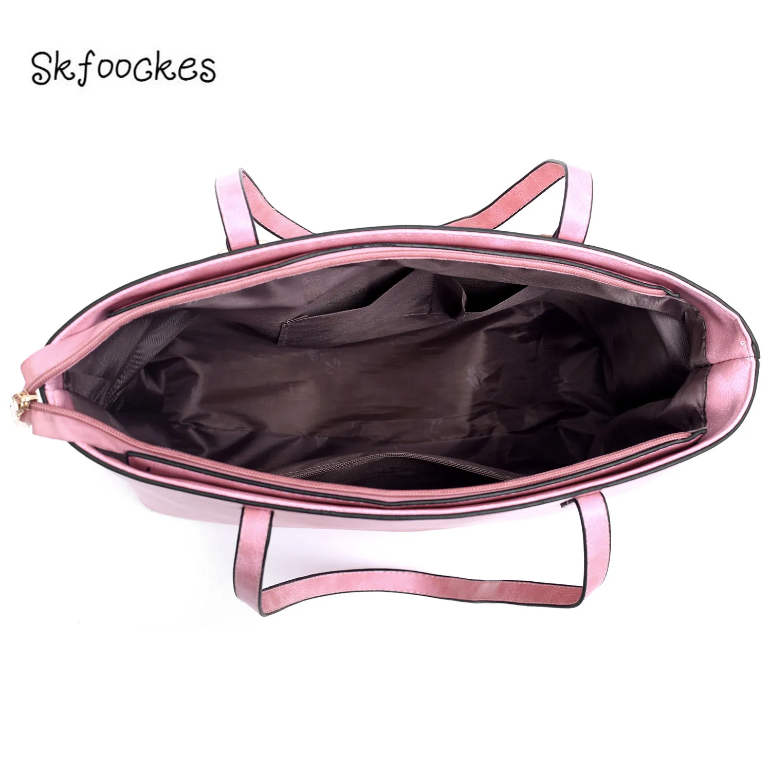 

skfoockes 2020 new ladies handbags, waterproof ladies handbags, 5-piece oil wax leather shoulder bag & crossbody bag